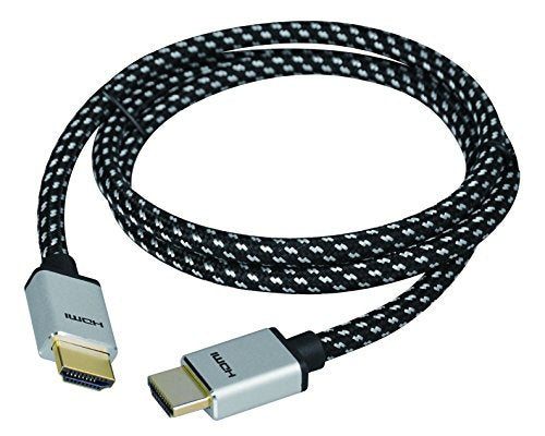 SIIG CB-H20H12-S1 Woven Braided High Speed HDMI Cable, 5M, UHD 4Kx2K