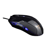 EBLUE Cobra Premium Gaming Mouse - Adjustable 600/1200/1800/2400 DPI - Up to 16 G Acceleration