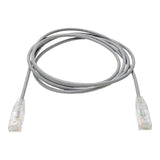 CAT6 GIGABIT SNAGLESS UTP SLIM GRAY 7FT
