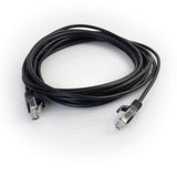 C2G 8-Feet Cat5e Snagless Unshielded (UTP) Slim Network Patch Cable, Black (01063)