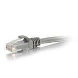 C2G 15187 Cat5e Snagless Unshielded (UTP) Network Patch Cable, Gray (5 Feet)