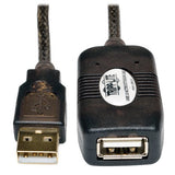 USB 2.0 HI-SPEED ACTIVE EXTENSION CABLE (A M/F) 16-FT.