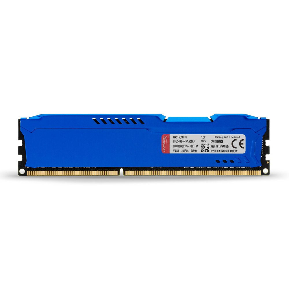 Kingston HyperX FURY 4GB 1600MHz DDR3 CL10 DIMM - Blue (HX316C10F/4)
