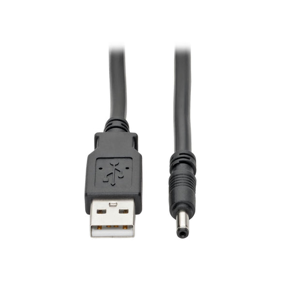 Tripp Lite USB to DC Power Cable M/M USB-A to 3.5 x 1.35mm DC Barrel 3ft 3'