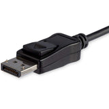 StarTech.com 6 ft (1.8 m) - USB-C to DisplayPort Adapter Cable - 8K 30Hz - HBR3 - USB-C Adapter - Thunderbolt 3 Compatible (CDP2DP146B)