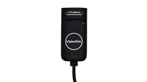VisionTek VT70 USB 3.0 to DisplayPort Adapter (901225) | Supports 4K Display @ 30Hz