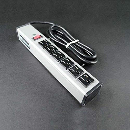 C2G/Cables to Go 16304 Wiremold 6-Outlet Plug-In Center Unit 120v/15a Lighted Switch 6-Outlet Power Strip (15 Feet)