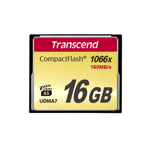Transcend Information 16 GB Compact Flash Card (TS16GCF1000)