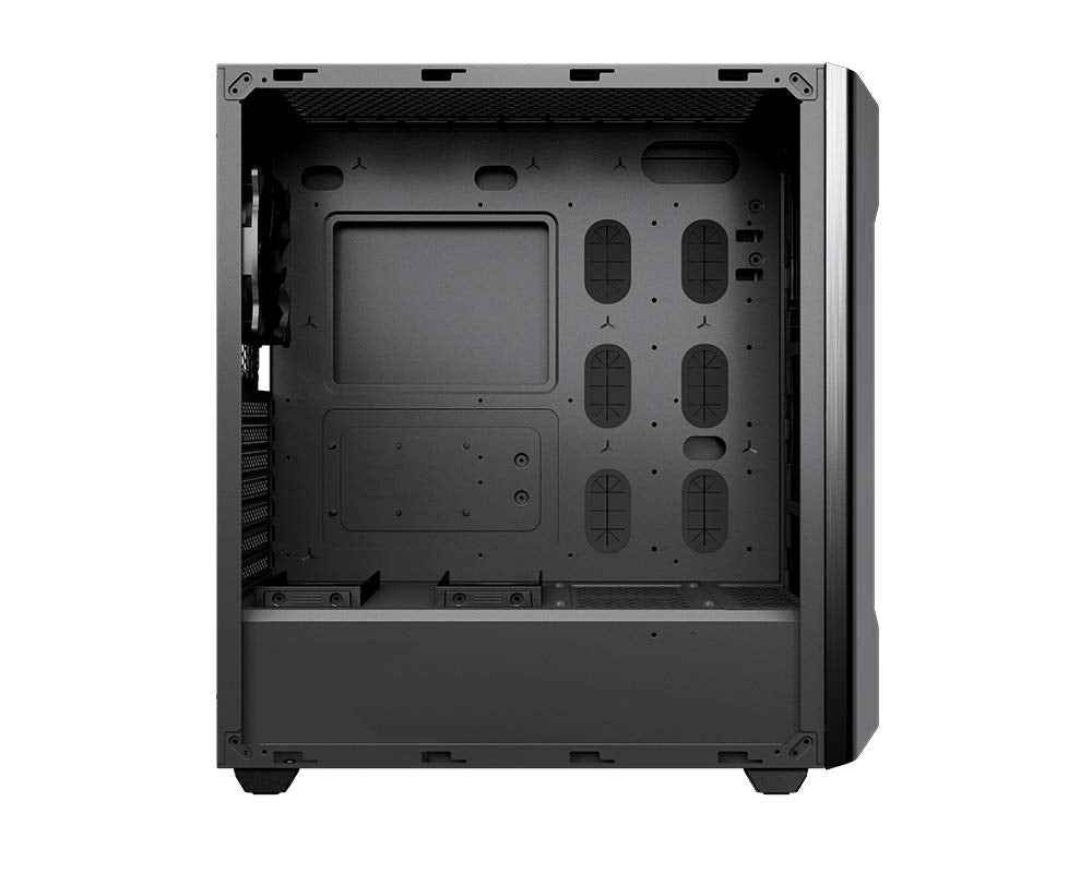 Cougar Gemini S Mid Tower Gaming Case with a Full-Sized Tempered Glass Cover and an Integrated RGB Lighting System (Silver)