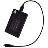 Aegis Fortress L3- FIPS Level 3 Validated, 500GB USB 3.0 Hardware Encrypted Portable Drive