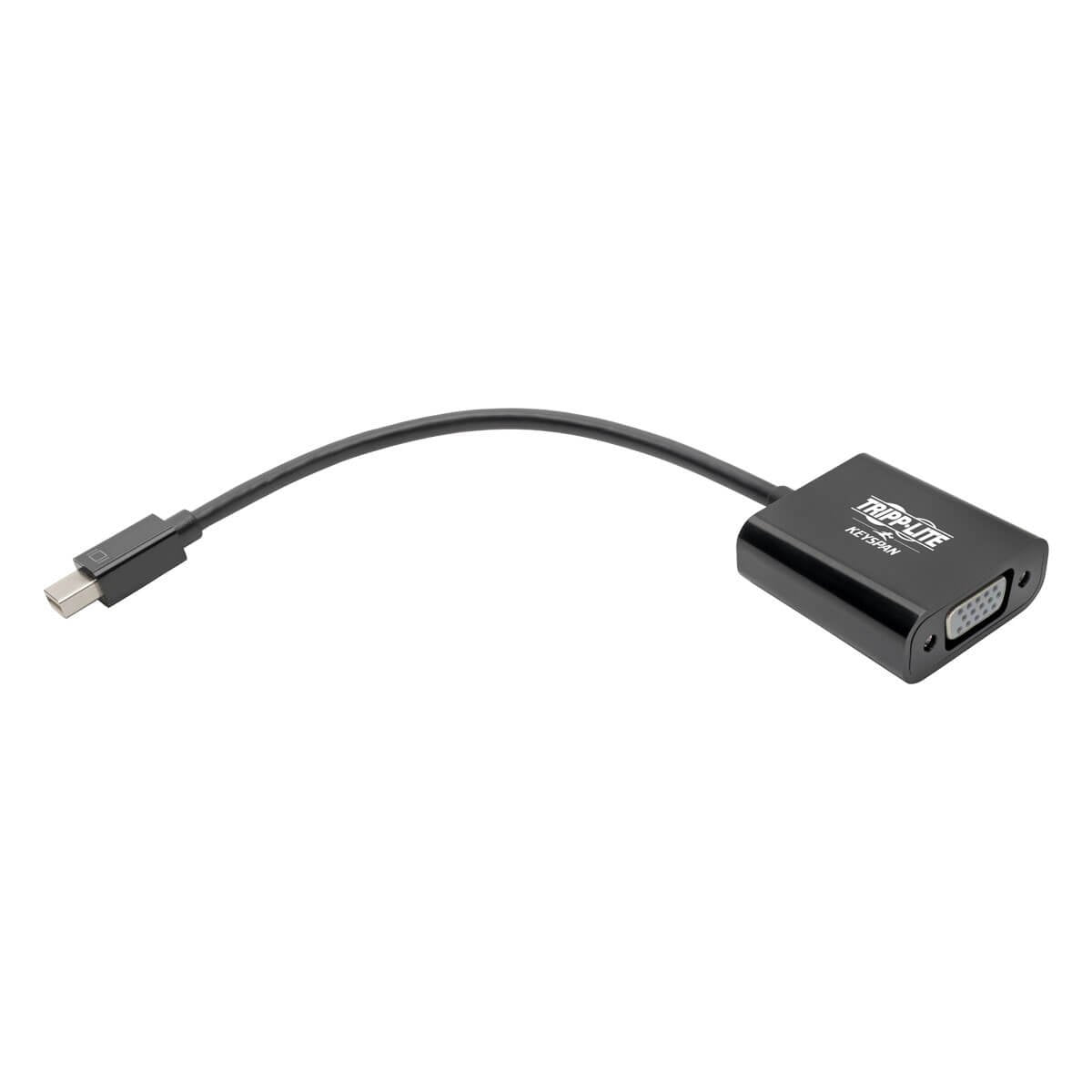 Tripp Lite Mini DisplayPort to VGA Adapter Converter Active 1920 x 1200, 1080p Black mDP to VGA