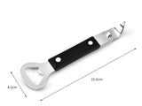 Hisen Multi-Functional Bottle Opener Stainless Steel with Anti-Skid Handle