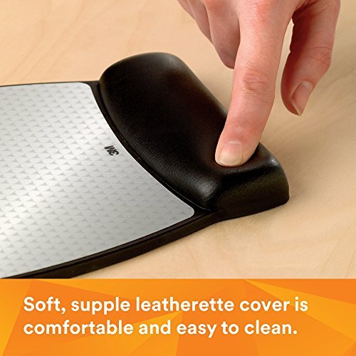 3M Precise Mouse Pad with Repositionable Adhesive Backing and Battery Saving Design