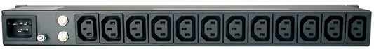 Tripp Lite PDU12IEC PDU Basic 100V-240V 16A 12 C13, 2 C19 C20 Horizontal 1URM