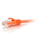 C2G 00460 Cat5e Cable - Snagless Unshielded Ethernet Network Patch Cable, Orange (150 Feet, 45.72 Meters)