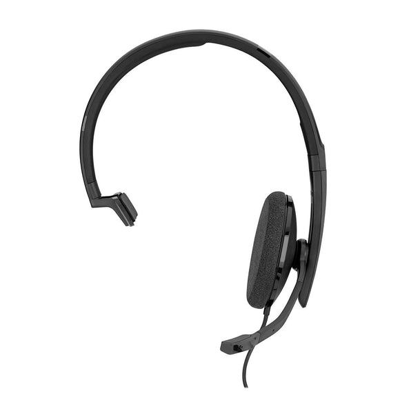 SENNHEISER SC 130 USB-C (508353) - Single- Sided (Monaural) Headset for Business Professionals | with HD Stereo Sound, Noise-Canceling Microphone, USB-C Connector (Black)