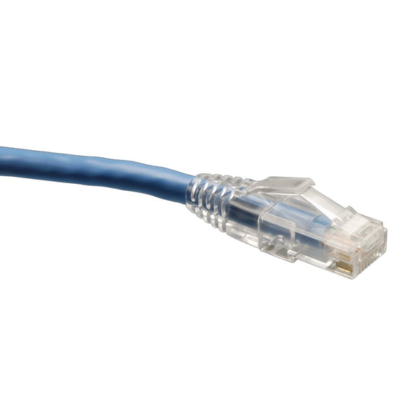 175ft Cat6 Blue M/M Gigabit Solid Conductor Patch Cable