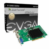 eVGA GeForce 6200 LE 512 MB DDR2 AGP 8X VGA/DVI-I/S-Video Graphics Card, 512-A8-N403-LR