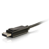 C2G 54301 Mini DisplayPort to DisplayPort Adapter Cable M/M, Black (6 Feet, 1.82 Meters)