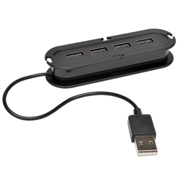 Tripp Lite 4-Port USB 2.0 Hi-Speed Ultra-Mini Hub (U222-004)