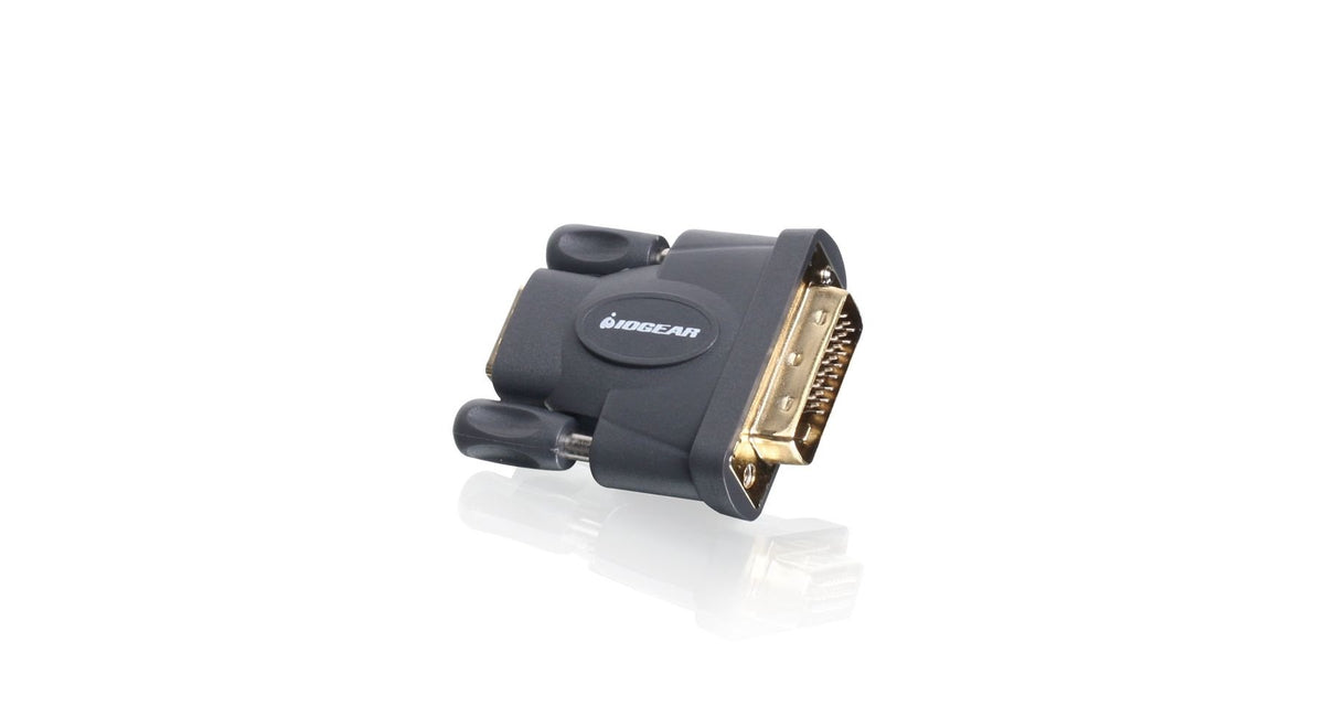 IOGEAR DVI Male to HD Female Adapter GHDFDVIMW6 (Black)