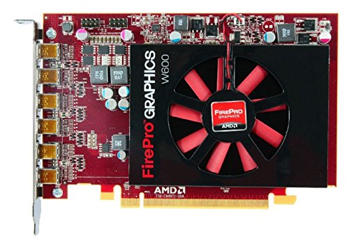Sapphire 100-505835 AMD FirePro W600 2GB GDDR5 6 Mini Display Port Eyefinity 6 Edition PCI-Express Graphics Card