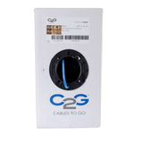 C2G 56017 Cat6 Bulk Unshielded (UTP) Ethernet Network Cable with Solid Conductors, Riser CMR-Rated, TAA Compliant, Blue (1000 Feet, 304.8 Meters)