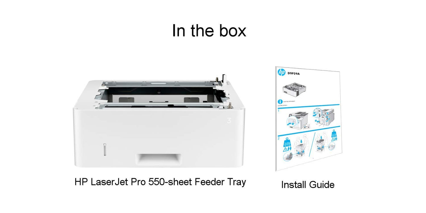 HP LaserJet 550-sheet Feeder Tray (D9P29A)