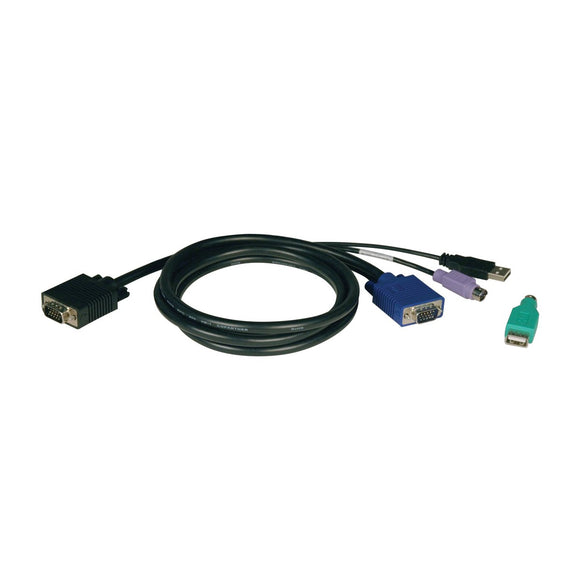Tripp Lte P780-006 6 -Feet PS2 and USB (2-in-1) KVM Kit for B042-Series KVM Switches