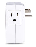 CyberPower P2WU Professional Surge Protector, 500J/125V, 2 Outlets, 3 USB-A Charge Ports, White Wall Tap