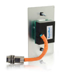 C2G 60107 RapidRun VGA (HD15) + 3.5mm Single Gang Wall Plate, Aluminum