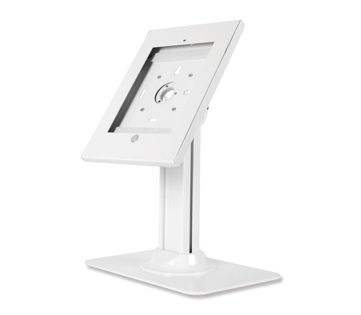SIIG Security Lockable Countertop Kiosk & Tilting Adjustable Metal POS Stand for iPad (2/3/4/Air/Air2/Gen5/Gen6) - CE-MT2611-S1