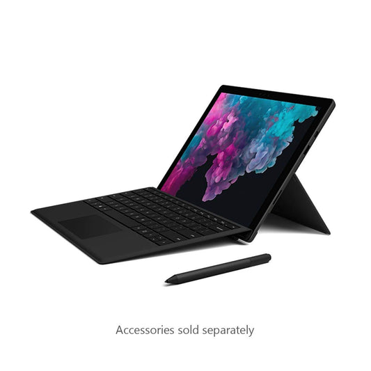 Microsoft Surface Pro 6 Tablet - 12.3" - 8GB LPDDR3 - Intel Core i5 (8th Gen) i5-8350U Quad-core (4 Core) 1.70 GHz - 256GB SSD - Windows 10 Pro - 2736 x 1824 - PixelSense - Black