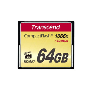 Transcend Information 64 GB Compact Flash Card (TS64GCF1000)