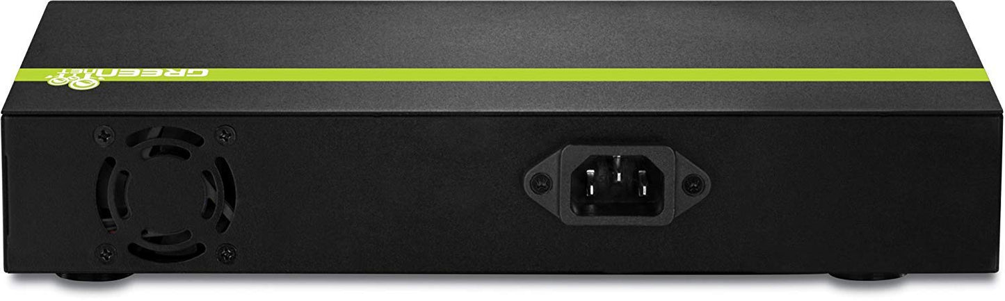 TRENDnet 8-Port 10/100Mbps GREENnet PoE+ Switch, TPE-T80