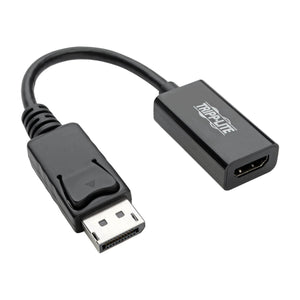 Tripp Lite DisplayPort to HDMI Adapter Converter 4K @ 60Hz, Latching Connector, DP 1.2 to HDMI 2.0 M/F, DP to HDMI (P136-06N-H2V2LB)