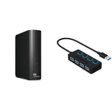 WD 8TB Elements Desktop Hard Drive - USB 3.0 - WDBWLG0080HBK-NESN