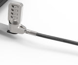 Maclocks 4-Dial Combination Laptop Lock with 6-Foot Cable, Black (CL37)