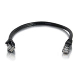 8ft Cat5e Black Snagless Patch Cable