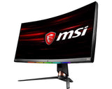 MSI Non-Glare Ultra Wide 21: 9 Aspect Ratio 3440 X 1440 (UWQHD) 144Hz Refresh Rate 1ms HDR 400 3K Resolution 34" FreeSync Curved Gaming Monitor (OPTIX MPG341CQR)