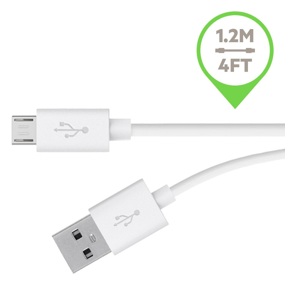 Belkin F2CU012BT04-WHT 4-Feet MIXIT Micro USB Cable (White)