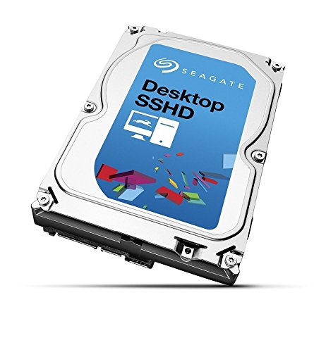 (OLD MODEL) Seagate Desktop 1 TB Solid State Hybrid Drive SATA 6 GB with NCQ 64 MB Cache 3.5 Inch (ST1000DX001)