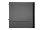 Cooler Master Silencio S400 mATX Tower W/Sound-Dampening Material, Sound-Dampened Steel Side Panel, Reversible Front Panel, SD Card Reader, and 2X 120mm PWM Silencio FP Fans