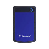 TRANSCEND TS1TSJ25H3B Military Drop Tested 1 TB USB 3.0 H3 External Hard Drive, Blue