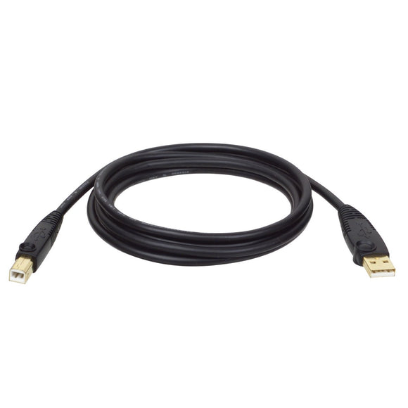 Tripp Lite USB 2.0 Hi-Speed A/B Cable (M/M) 10-ft. (U022-010)