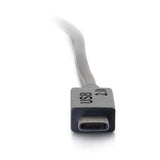 C2G/ Cables To Go 28873 USB 2.0 USB-C to USB-A Cable Male to Male (12 Feet) Thunderbolt 3, Tablet, Chromebook Pixel, Samsung Galaxy TabPro S, LG G6, MacBook
