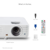 ViewSonic PG706HD 4000 Lumens Full HD 1080p Projector with RJ45 LAN Control Vertical Keystoning HDMI USB for Home and Office