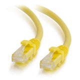 C2G 27191 Cat6 Cable - Snagless Unshielded Ethernet Network Patch Cable, Yellow (3 Feet, 0.91 Meters)