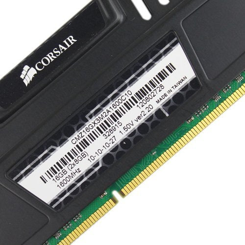 Corsair Vengeance  16GB (2x8GB)  DDR3 1600 MHz (PC3 12800) Desktop Memory