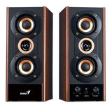 Genius 50 Watt Three-way Hi-Fi Wood Speakers (SP-HF1800A)